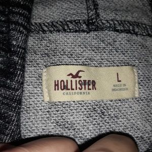 Full zip Hollister hoodie